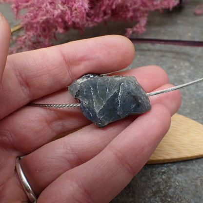 Ruwe Labradoriet Ketting