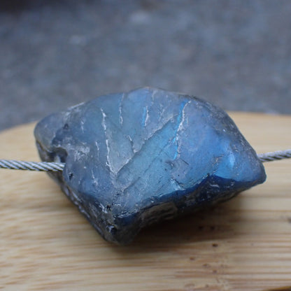 Ruwe Labradoriet Ketting