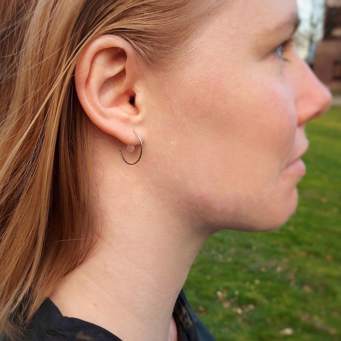 Spiral Ear Cuddles - Rose Quartz