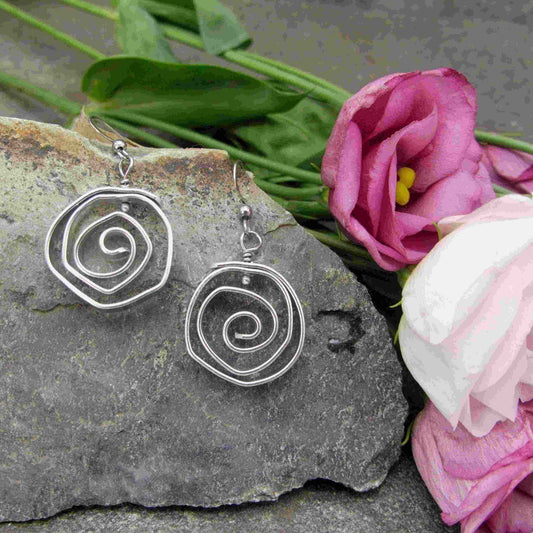 Rose Earrings Alu