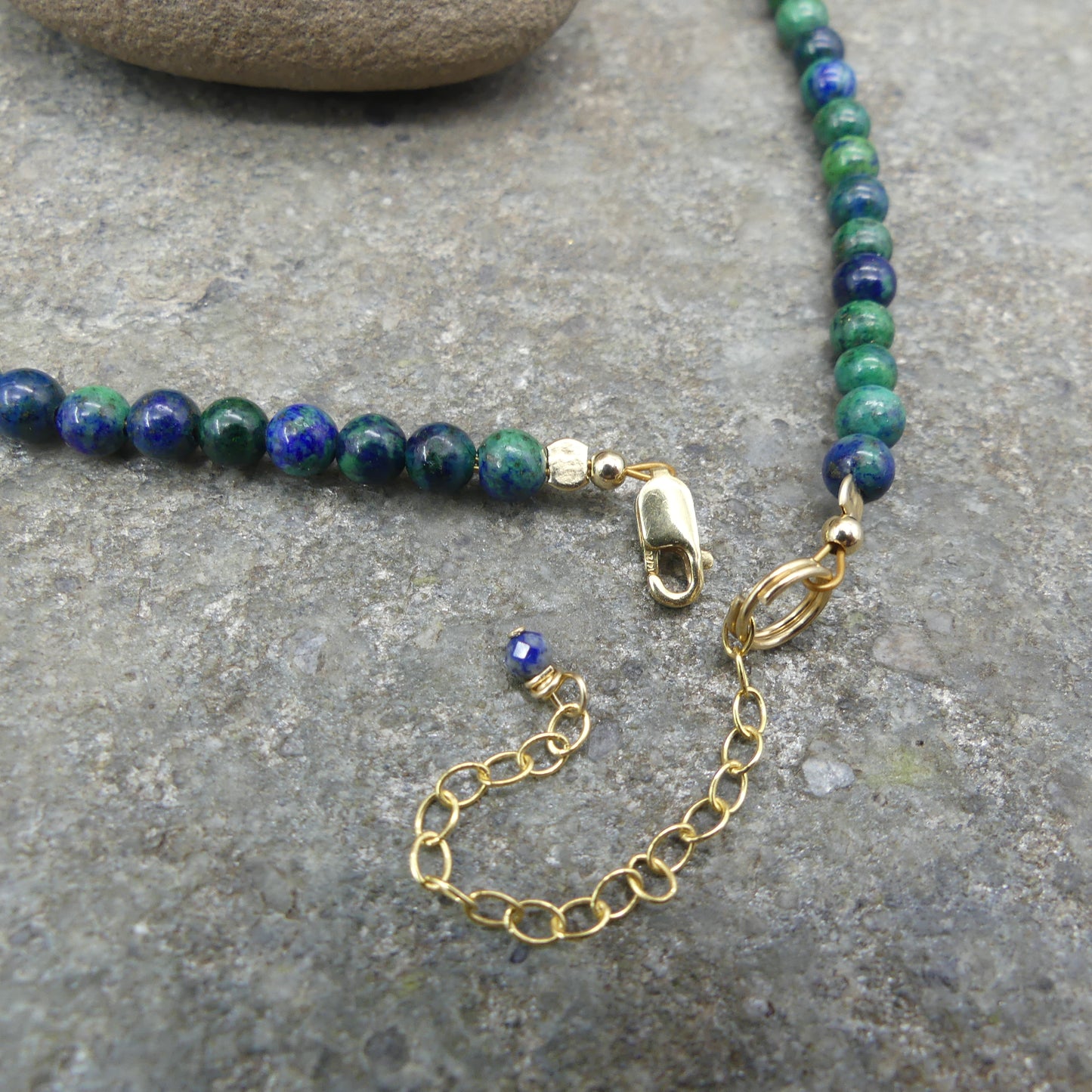 Stenen Ketting - Chrysocolla
